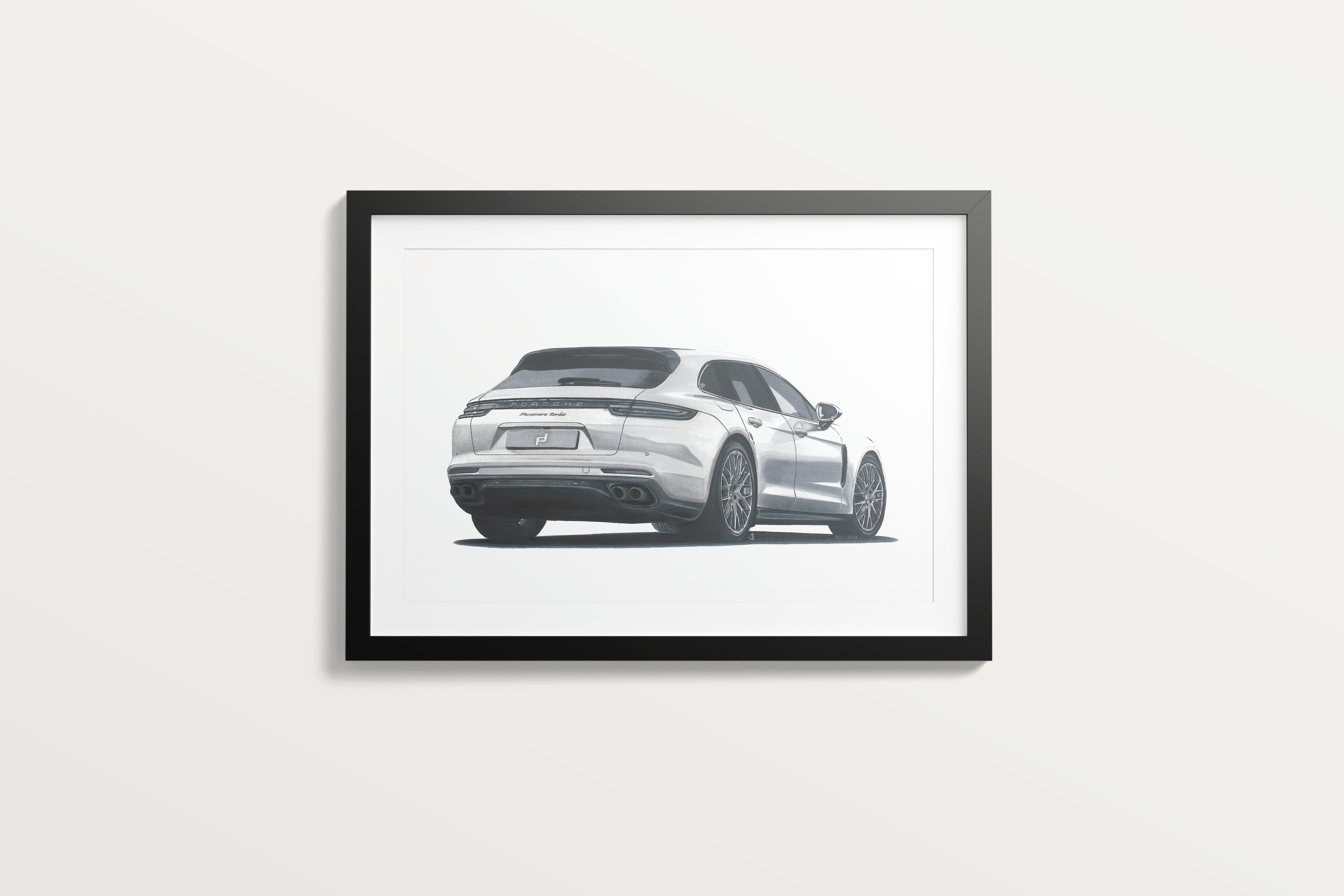 Porsche Panamera Turbo tableau original