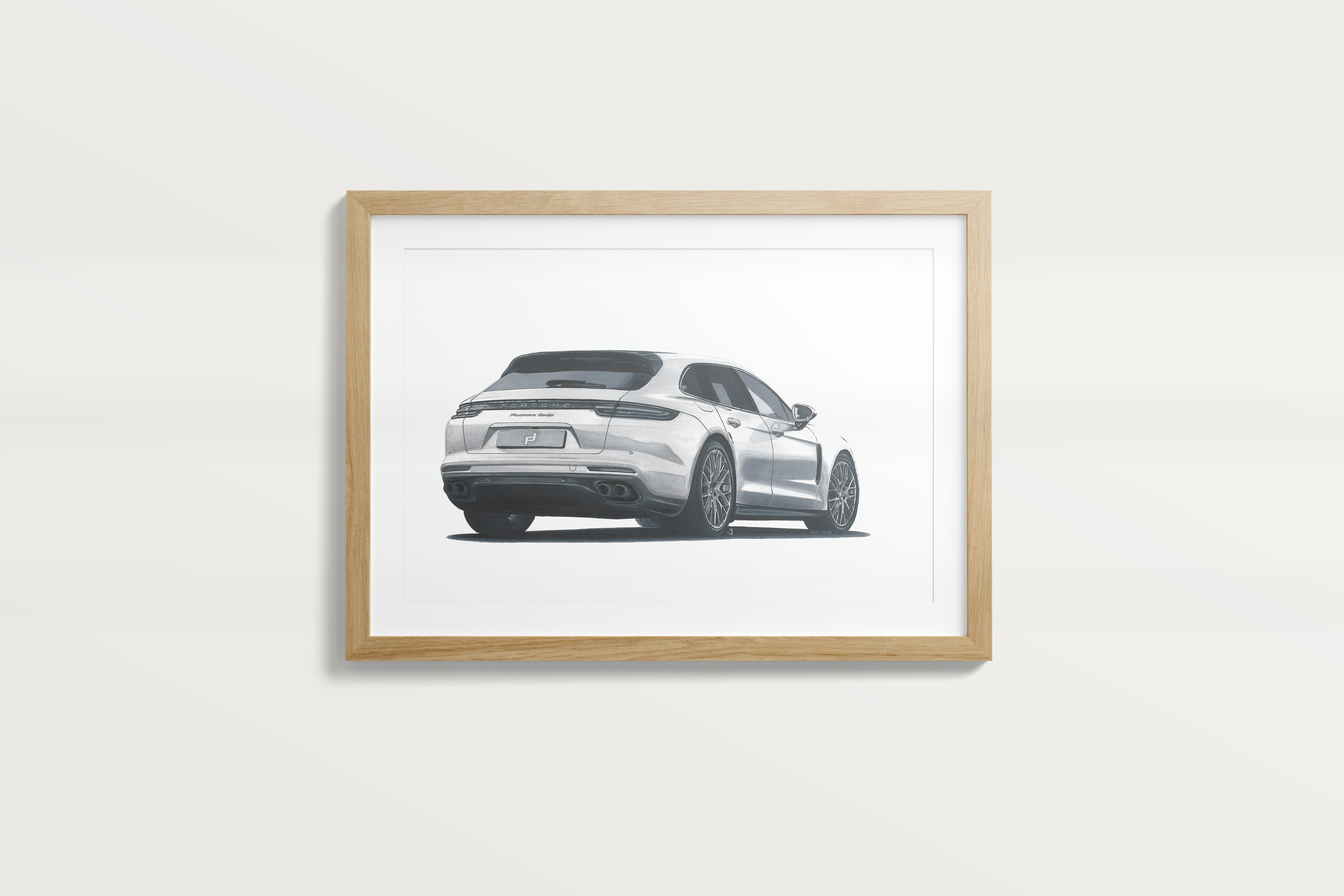 Porsche Panamera Turbo tableau original