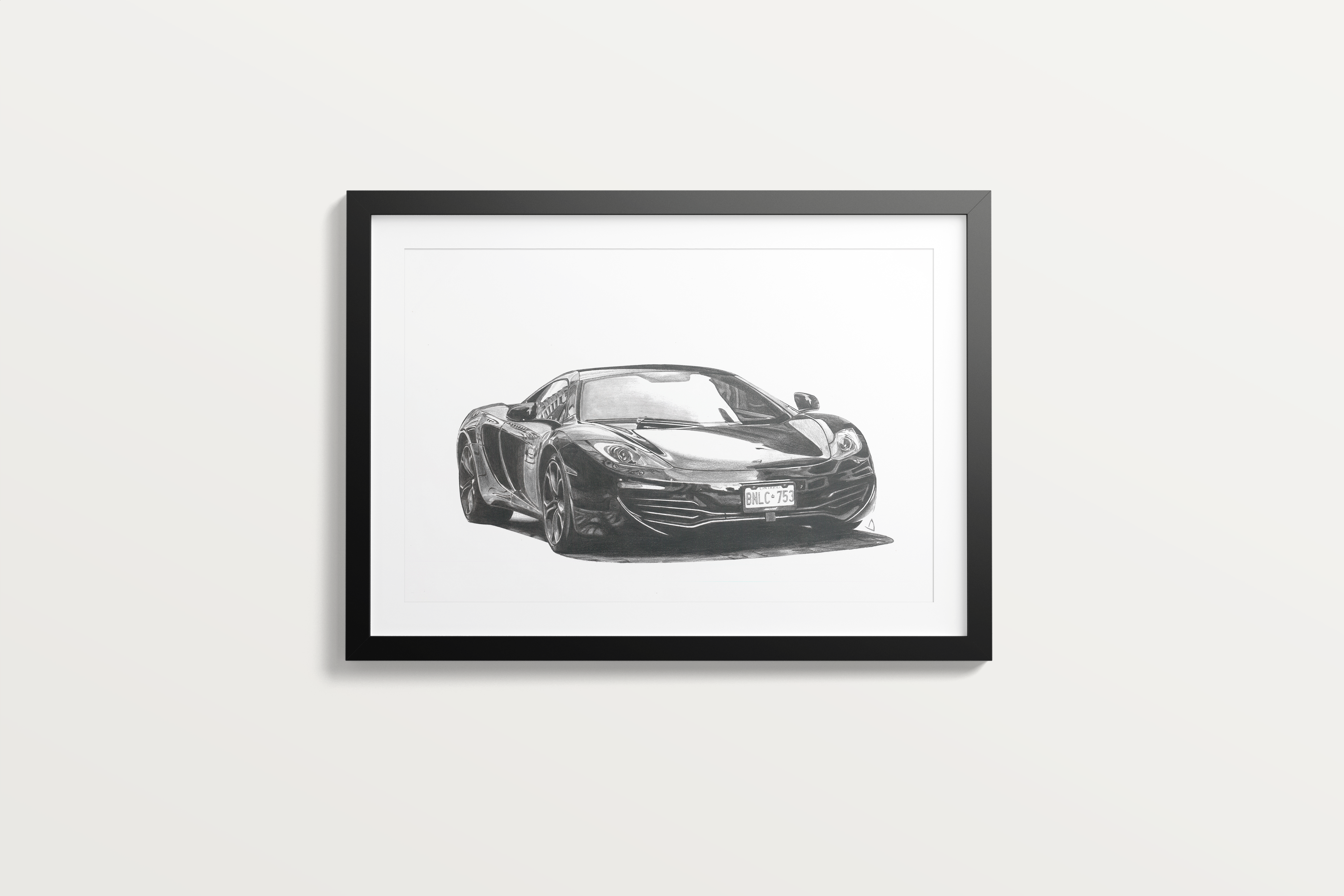 Mclaren MP4-12C tableau original