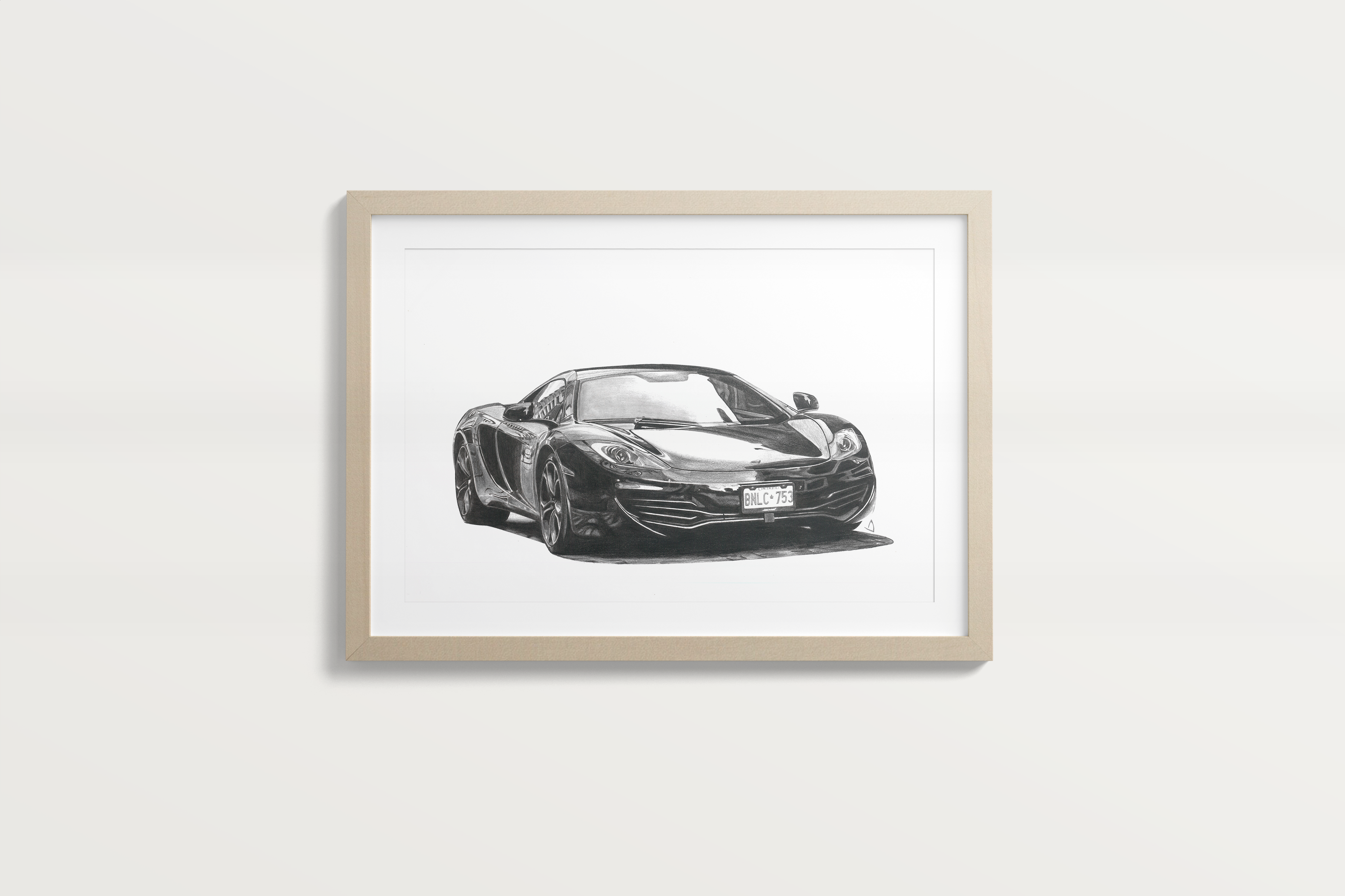 Mclaren MP4-12C tableau original