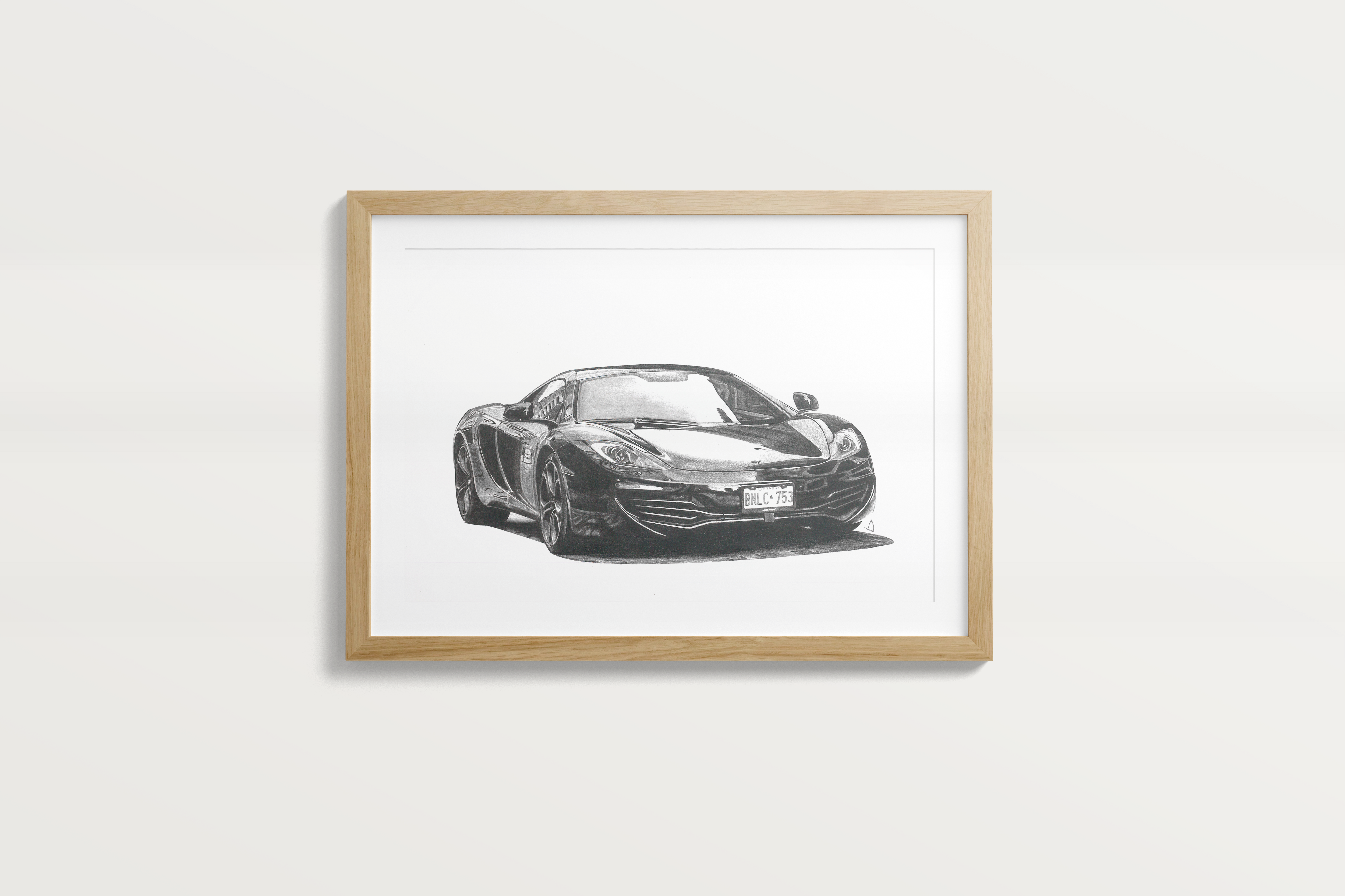 Mclaren MP4-12C tableau original